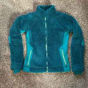 Columbia sherpa zip up jacket sweater
